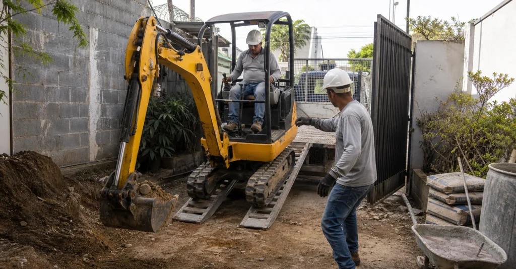 delivery-mini-excavator